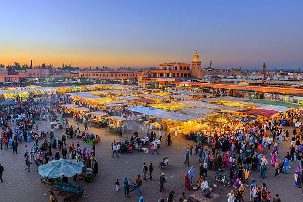 The city of Marrakech